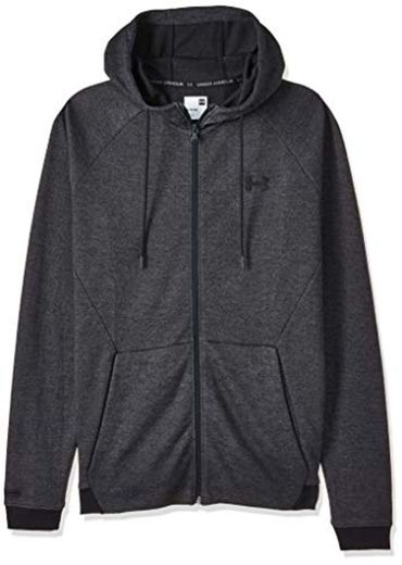 Under Armour Unstoppable 2X Knit FZ Sudadera, Hombre, Negro