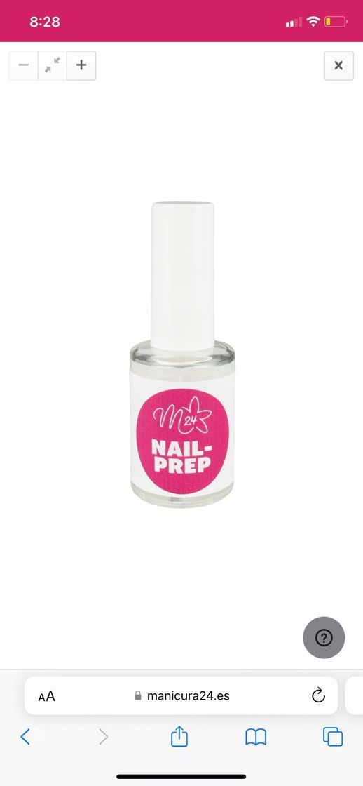 Producto Nail prep