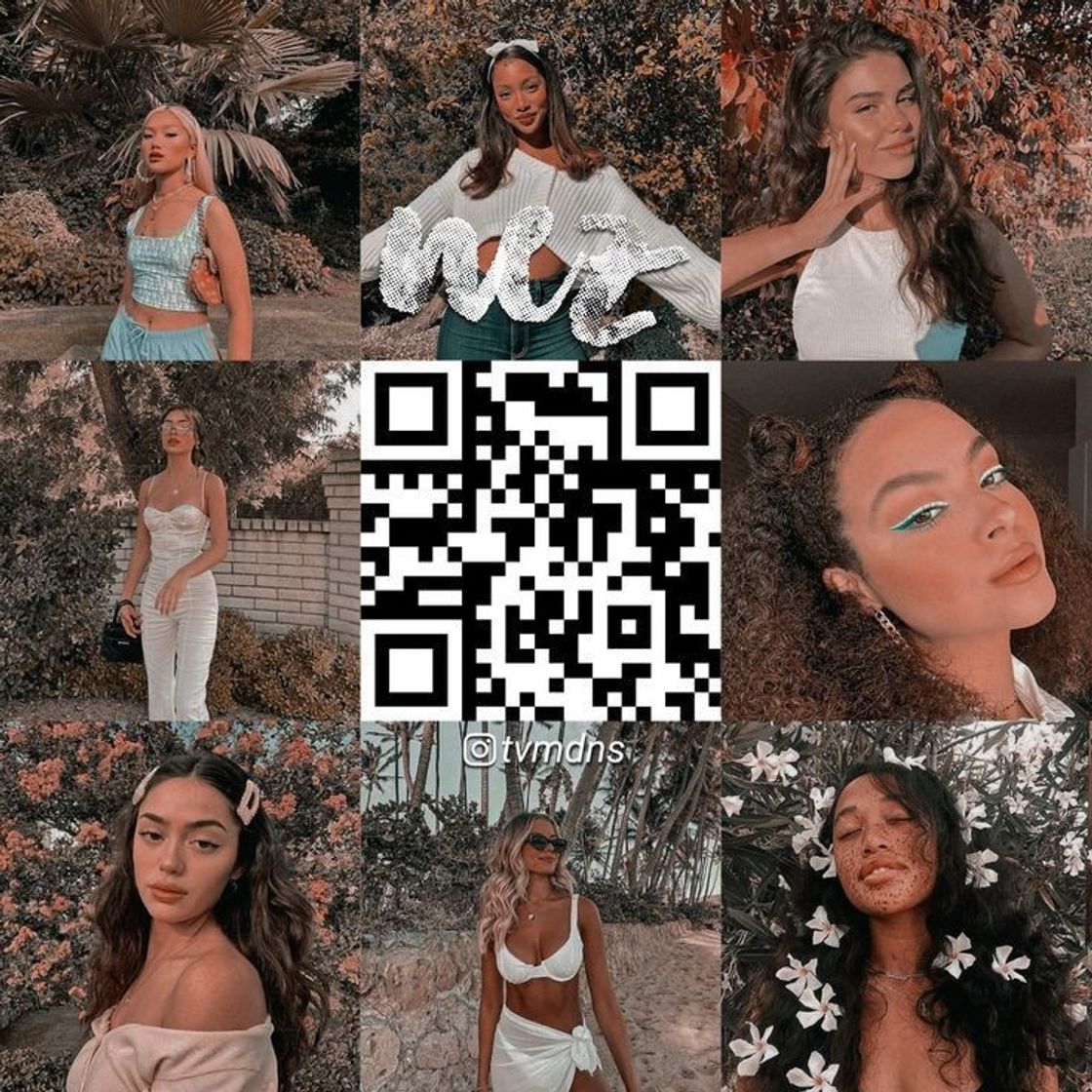 Fashion Filtro QR code