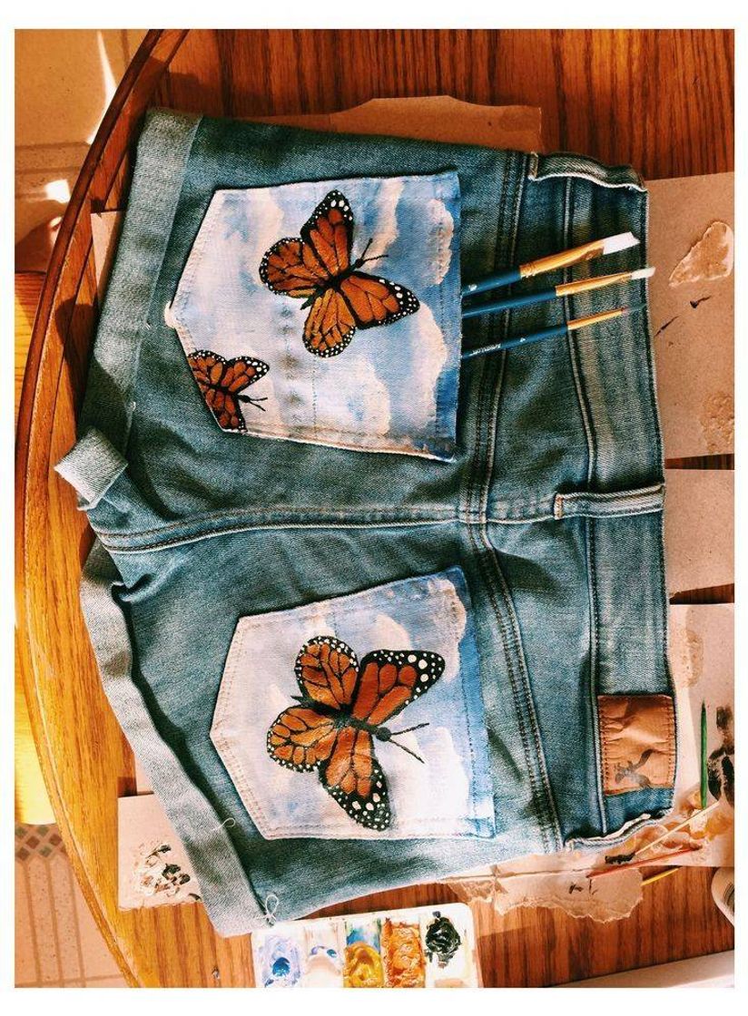 Moda Pintura no shorts