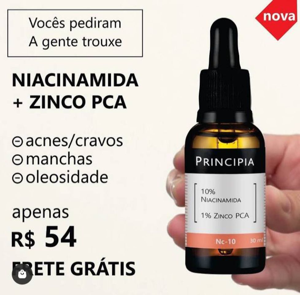 Moda Sérum da Principia 