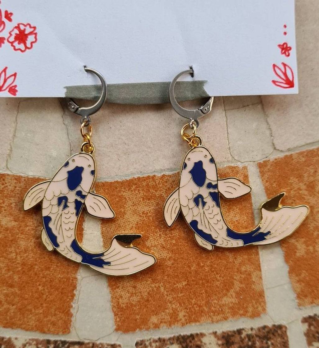 Fashion 
Pendientes de pescado Koi