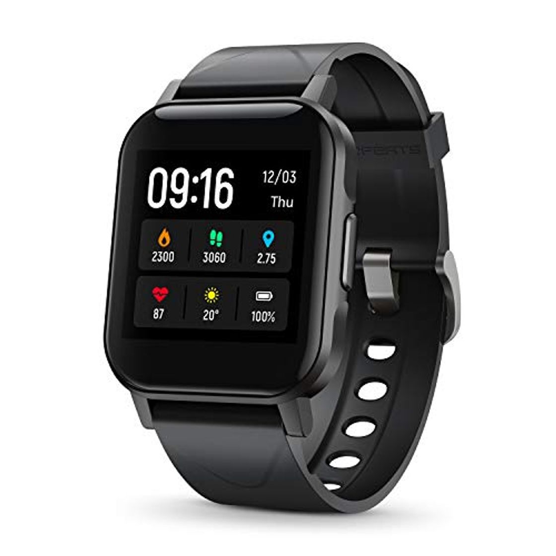 Social SoundPEATS Watch 1 Smartwatch Reloj Inteligente IP68 con Pantalla Táctil de 1.4"