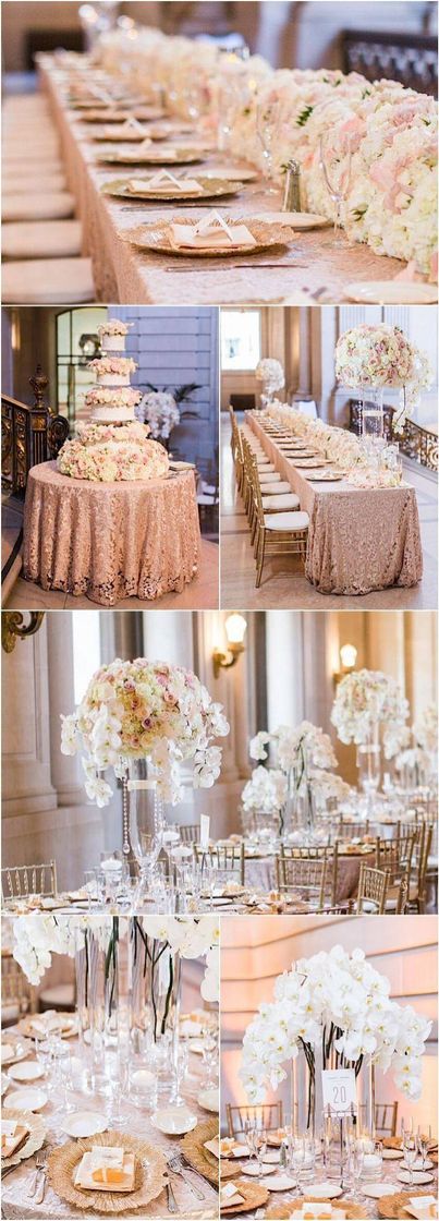 Moda Decoração para mesa de festa de 15 anos 