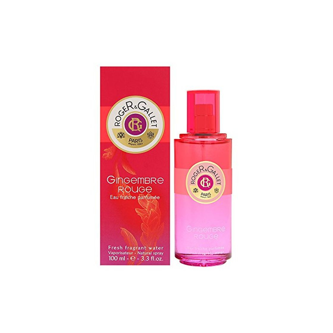 Producto Roger & gallet Gingembre rouge eau parfumée bienfaisante vapo 100 ml 1