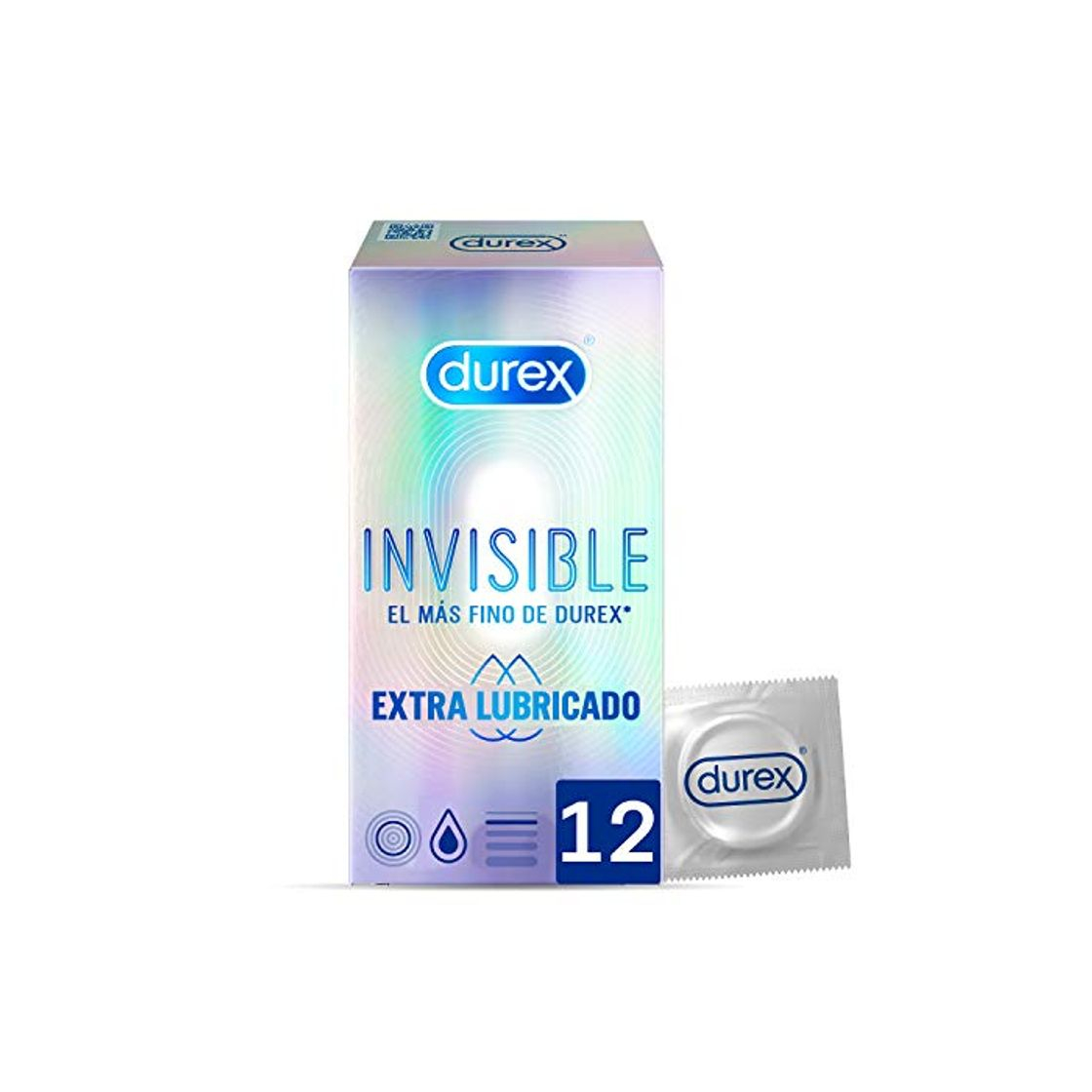 Fitness Durex Preservativos Invisible Extra Lubricado