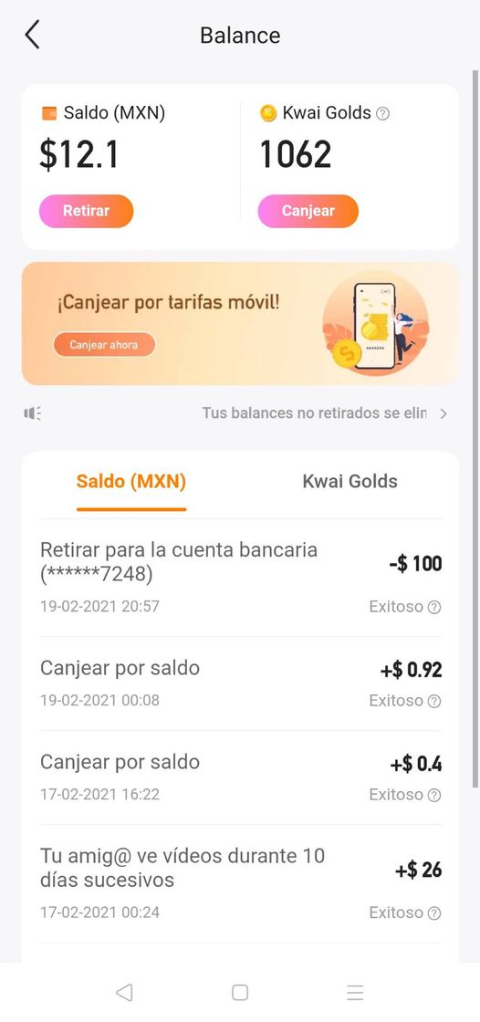 App Gana dinero viendo vídeos y invitando amigos