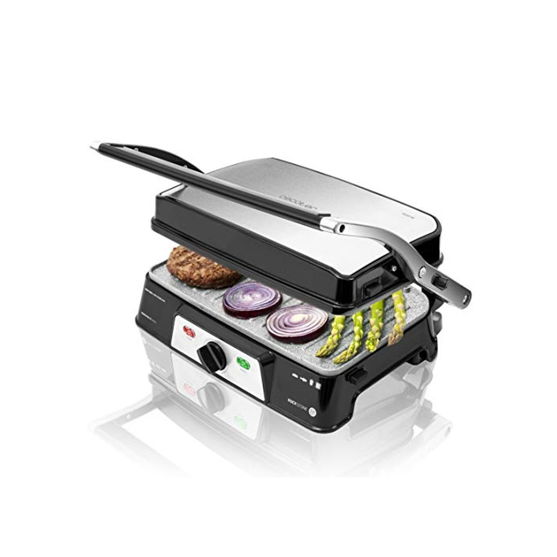 Product Cecotec Rock'n Grill 1500 Take&Clean -  Parrilla Eléctrica