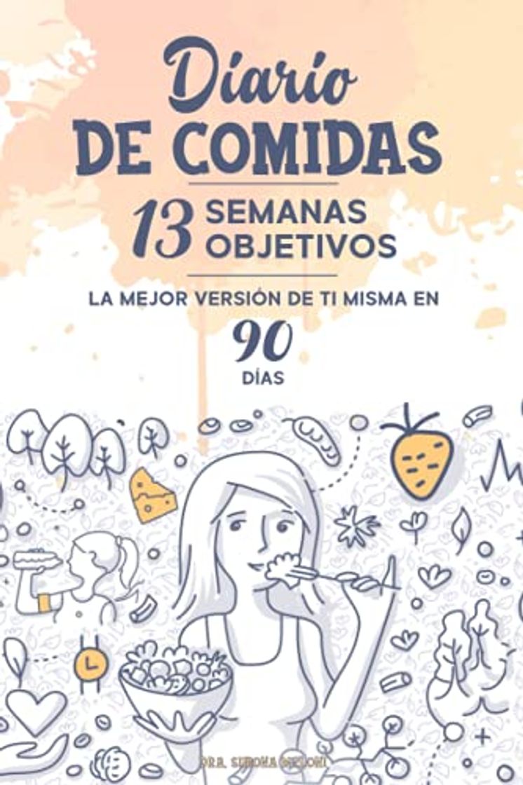 Book Diario de Comidas: Planificador diario para realizar el seguimiento de alimentos, actividad