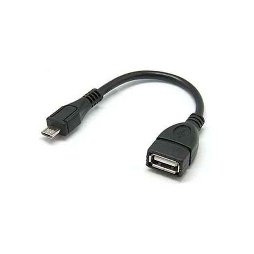 Cable Adaptador Micro USB OTG compatible con Dispositivos USB OTG