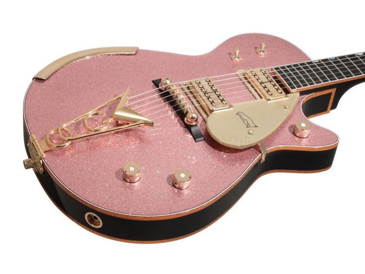 Fashion Guitarra rosa 