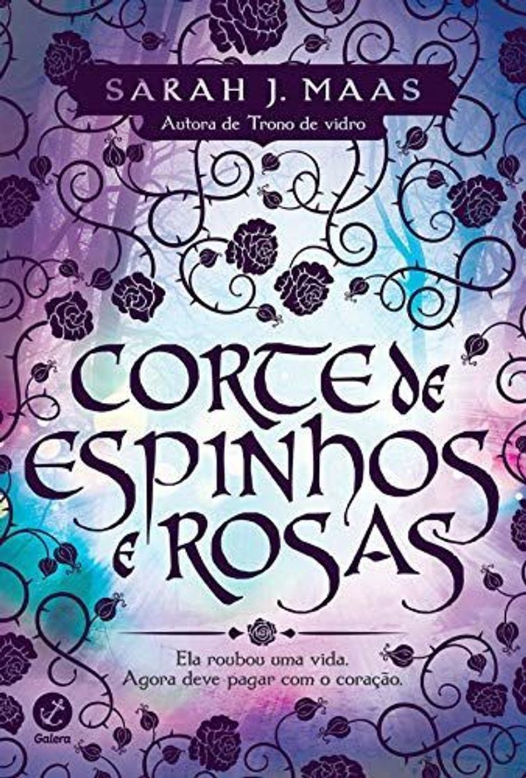 Fashion Livro cortes de espinhos e rosas 