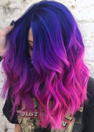 Inspiração de cabelo colorido 😍