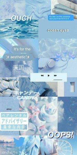 aesthetic blue