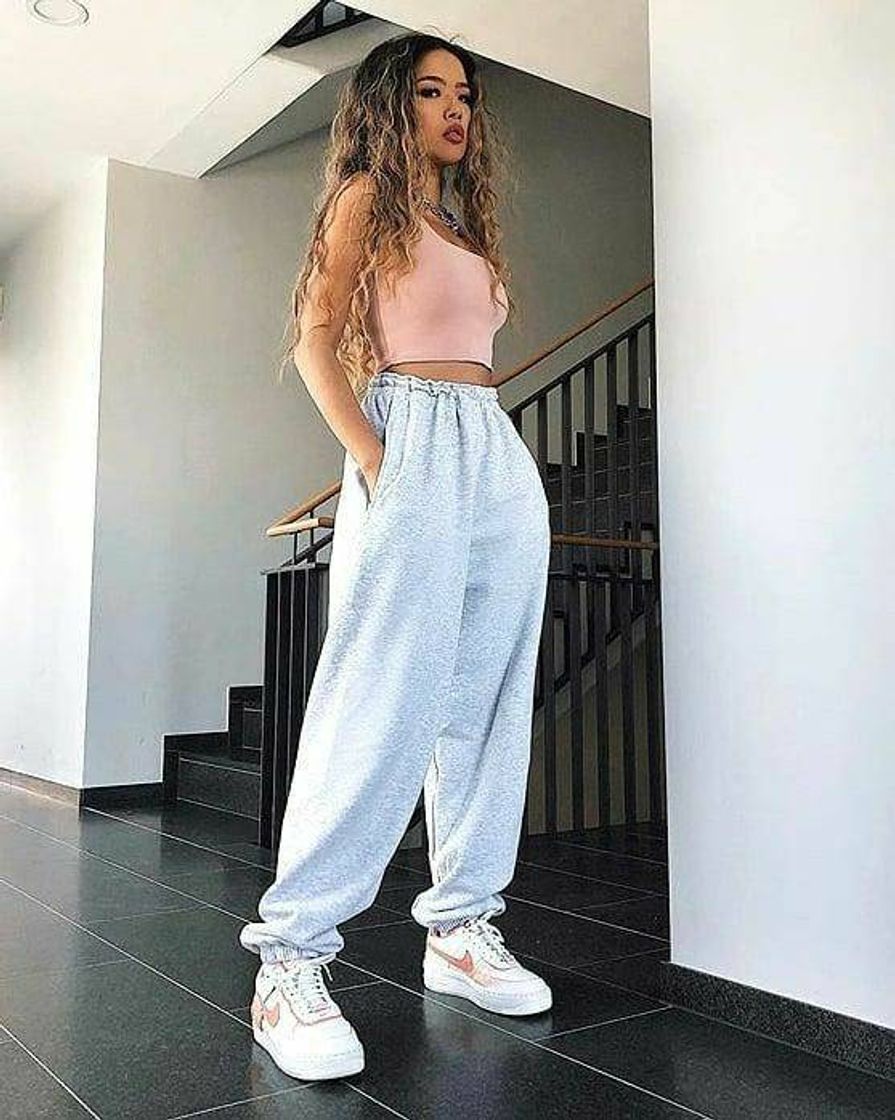 Fashion Calça moletom