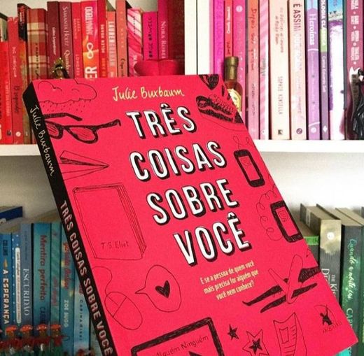 Livro "Três coisas sobre você"