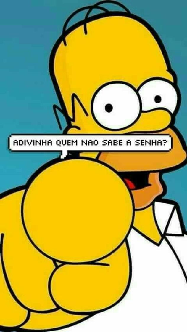 Social Homer mandando o papo 💛