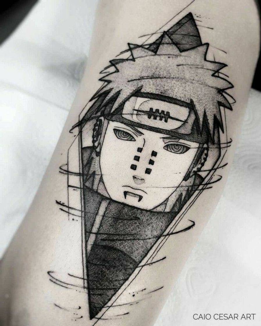 Moda Tatuagem Pain Akatsuki