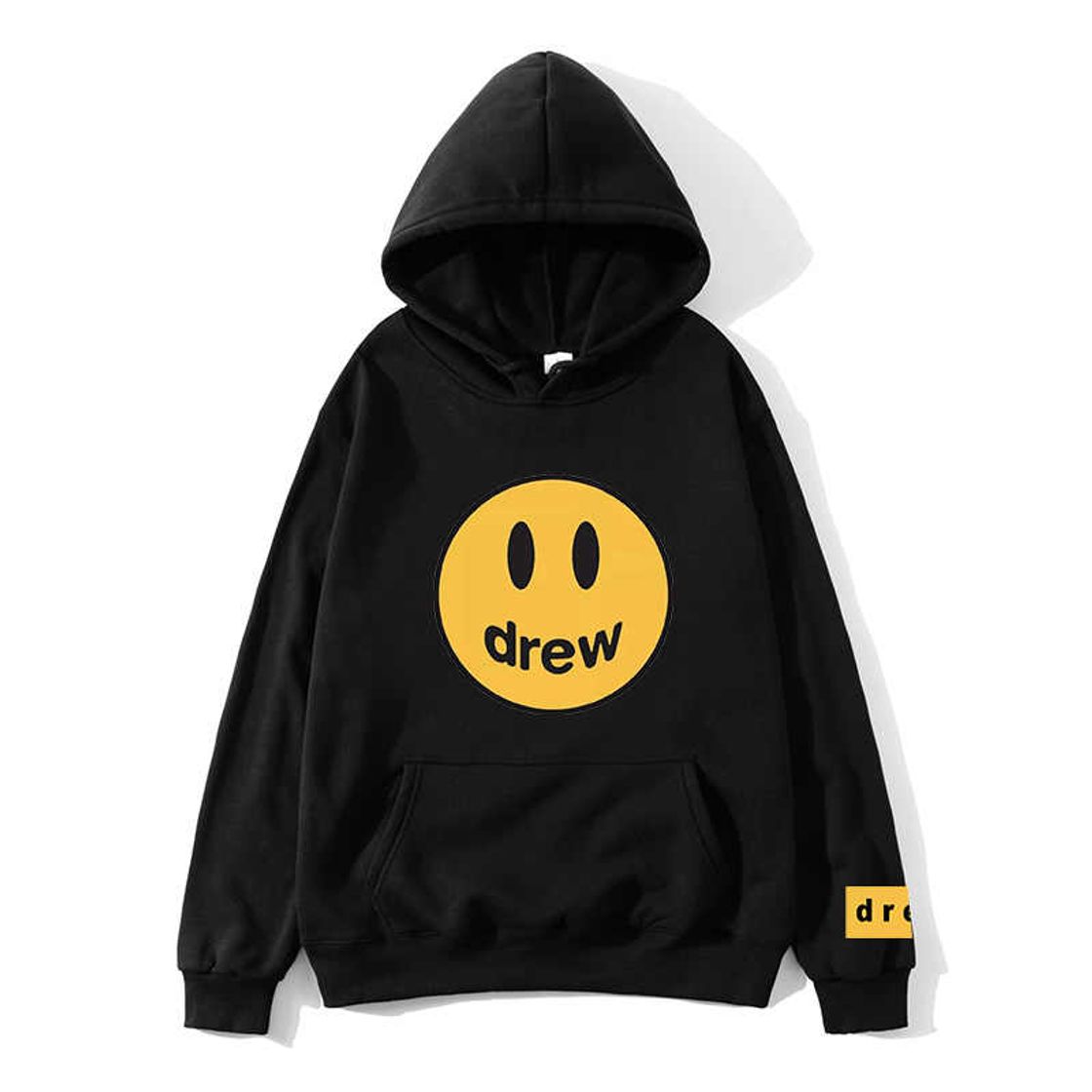 Fashion WAWNI Hip Hop Winter Drew Hoodies Men Women Smile Printed Justin Bieber