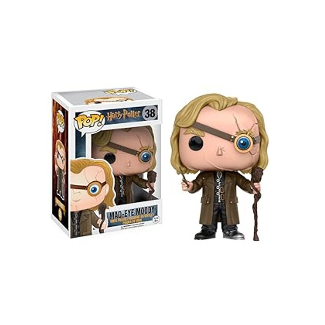 Juego Funko - Mad-Eye Moody Figura de Vinilo, colección de Pop, seria Harry