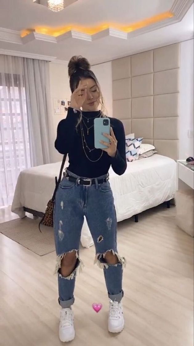 Moda Esse look super básico e sofisticado!🥰