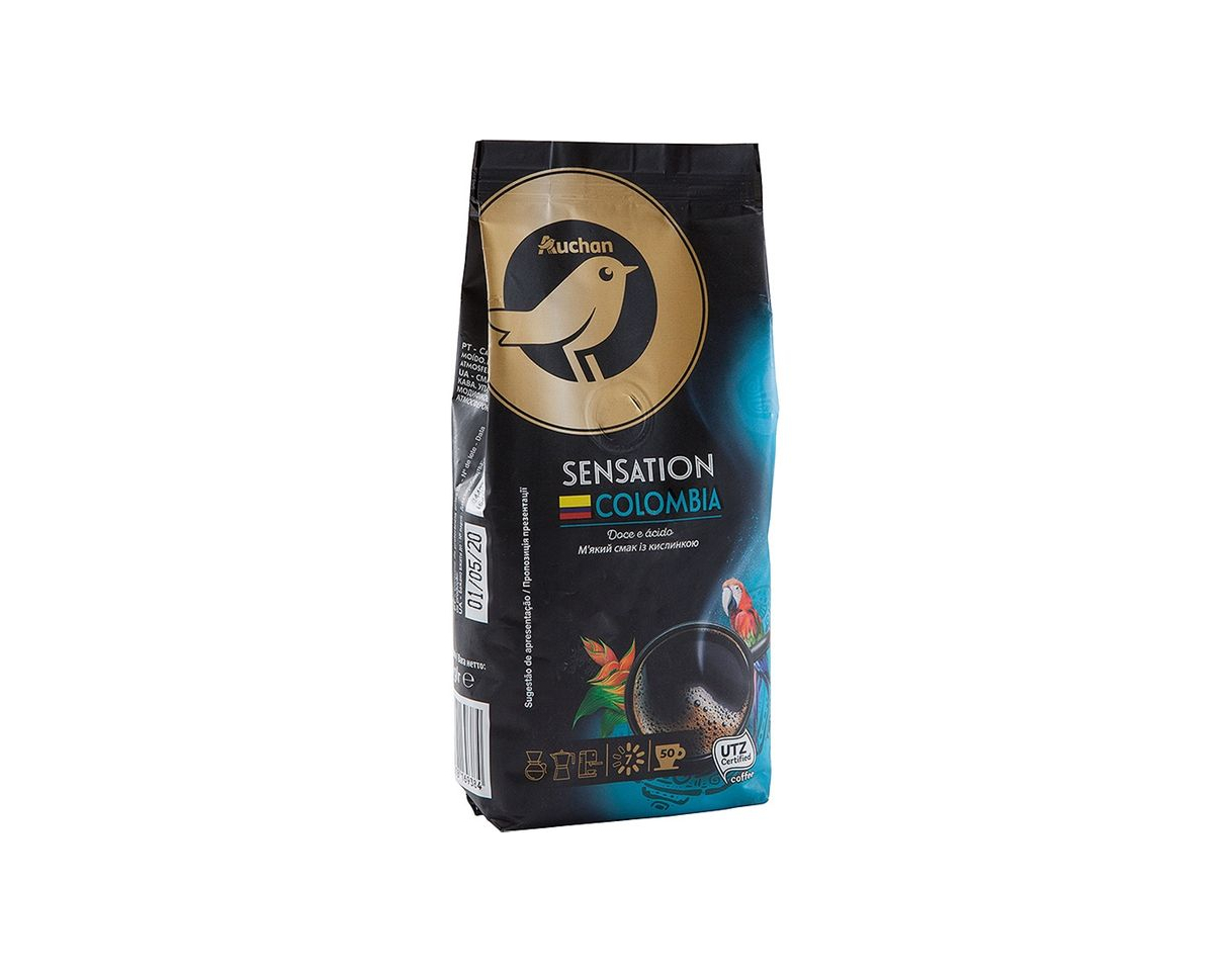 Producto Café Moído Auchan Gourmet Sensação Colômbia Int