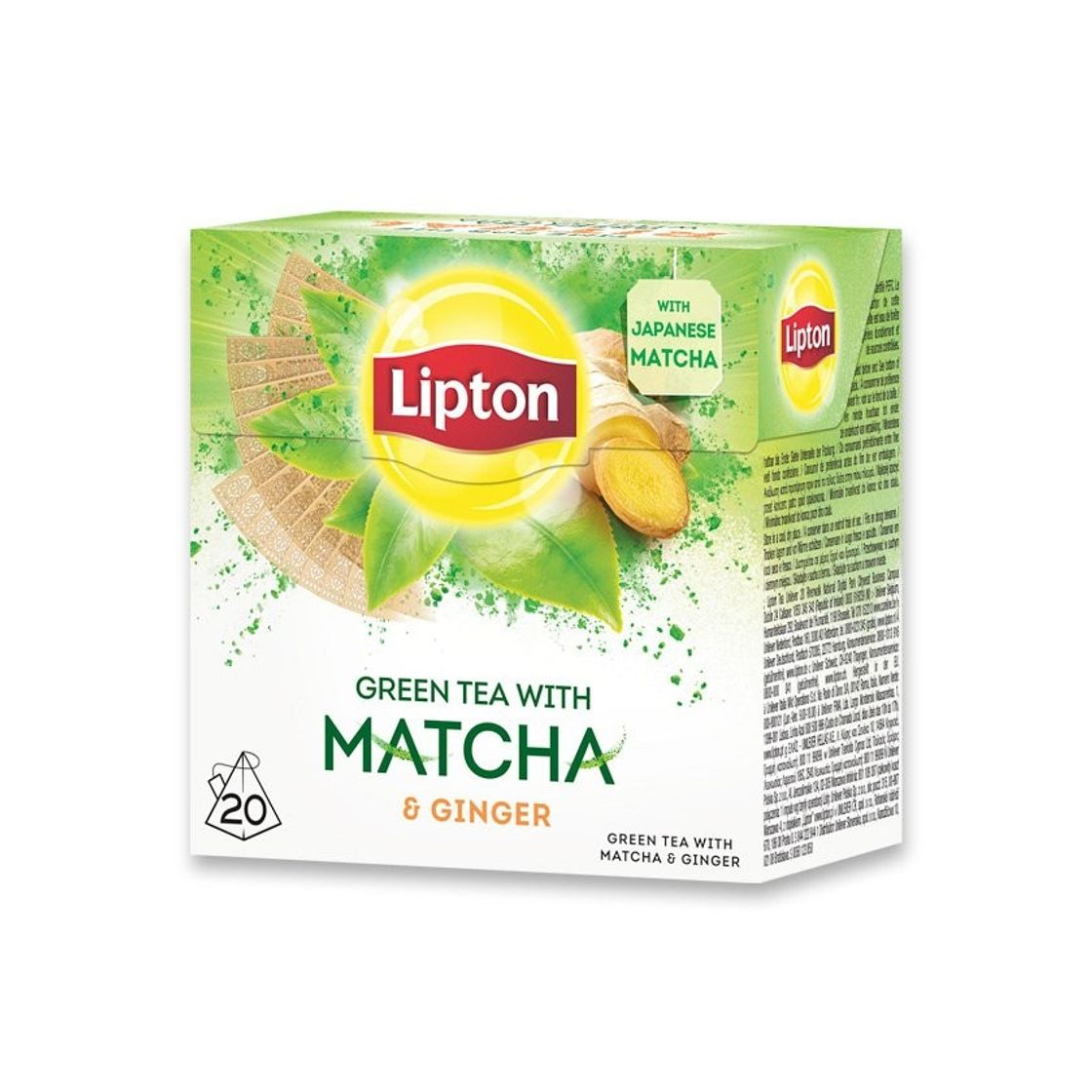 Social Chá Verde Lipton Matcha Gengibre 20 Pyr