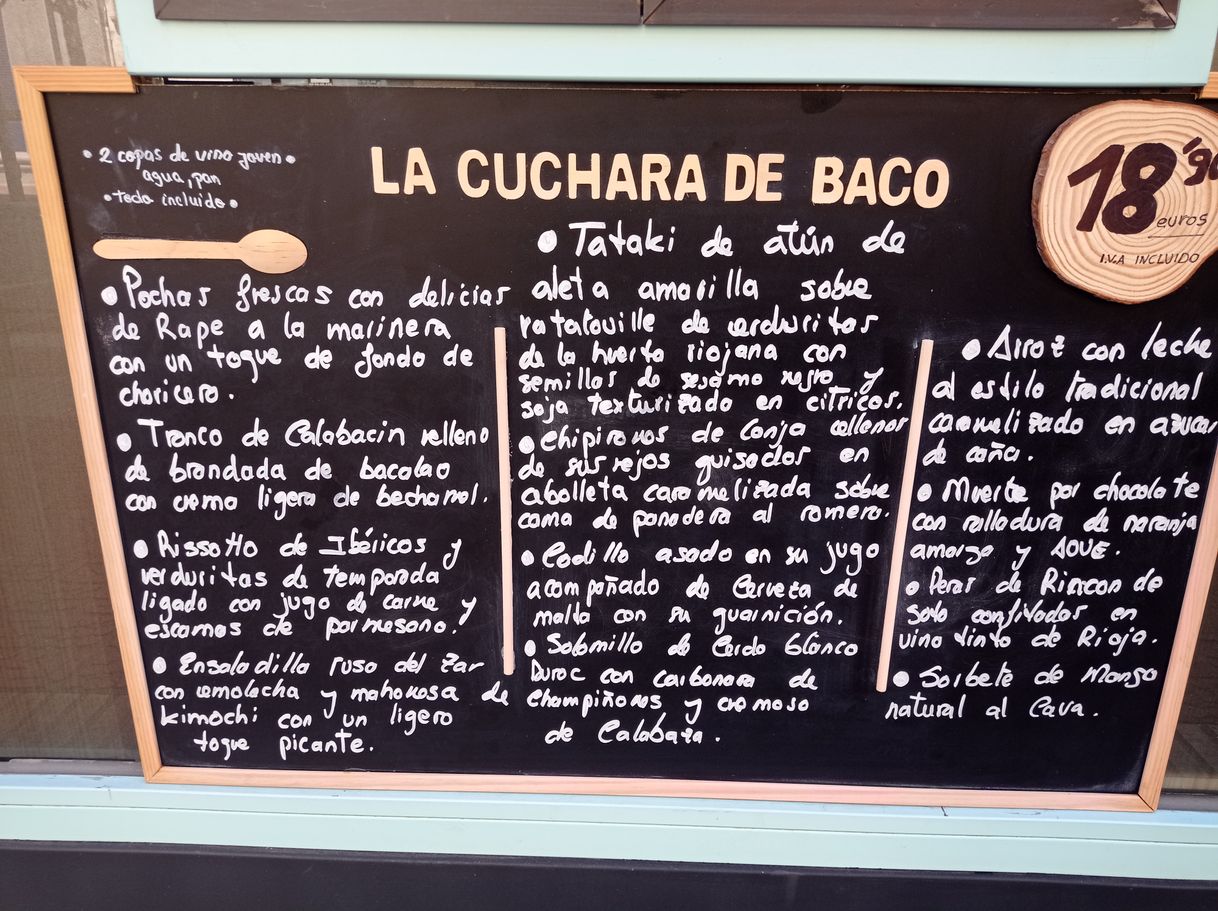 Restaurantes La Cuchara de Baco