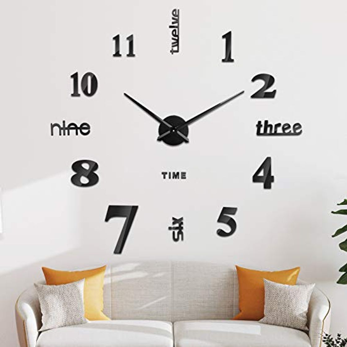 Home SOLEDI Reloj de Pared 3D