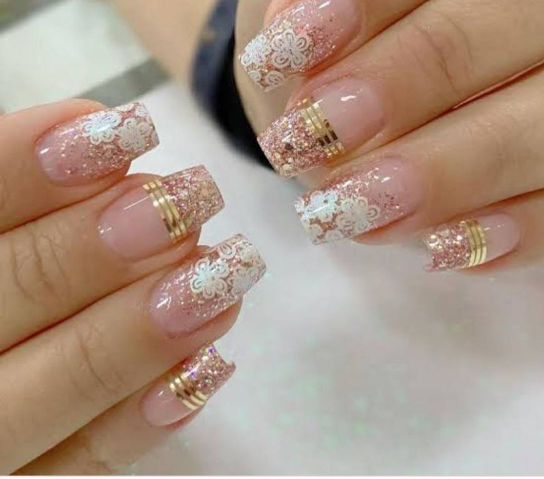 Moda Unhas decoradas delicadas #nail #unhas #nailart ...