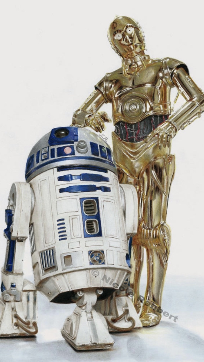 Producto R2-D2 y C-3PO