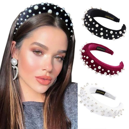 N-brand Accesorios para el Cabello de Terciopelo Grueso