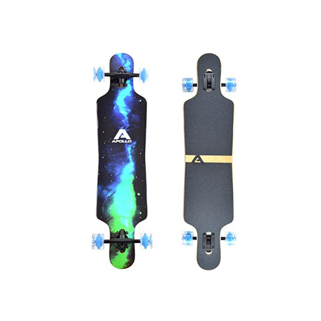 Product Apollo Longboard Galaxy Special Edition Board complet con rodamientos de Bolas High