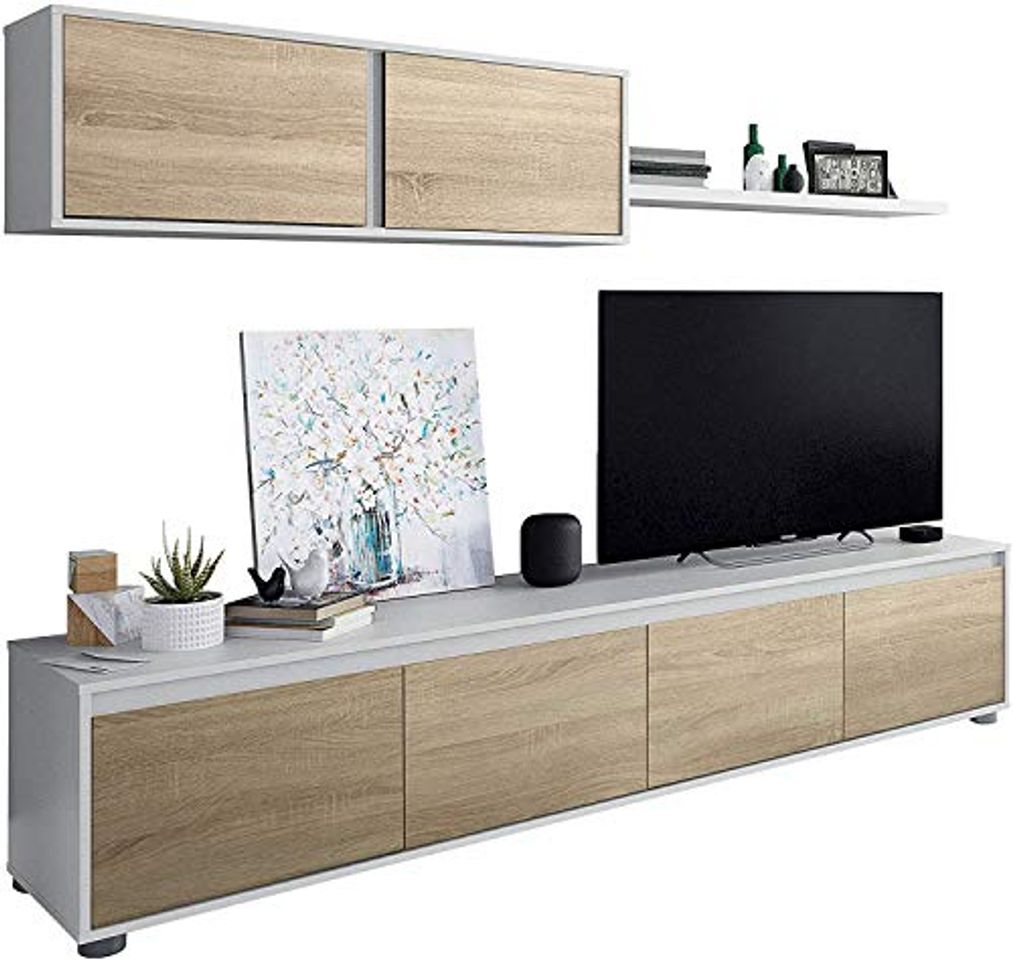 Producto Mobelcenter - Mueble de salón Moderno Alida - Módulo TV, Módulo Superior