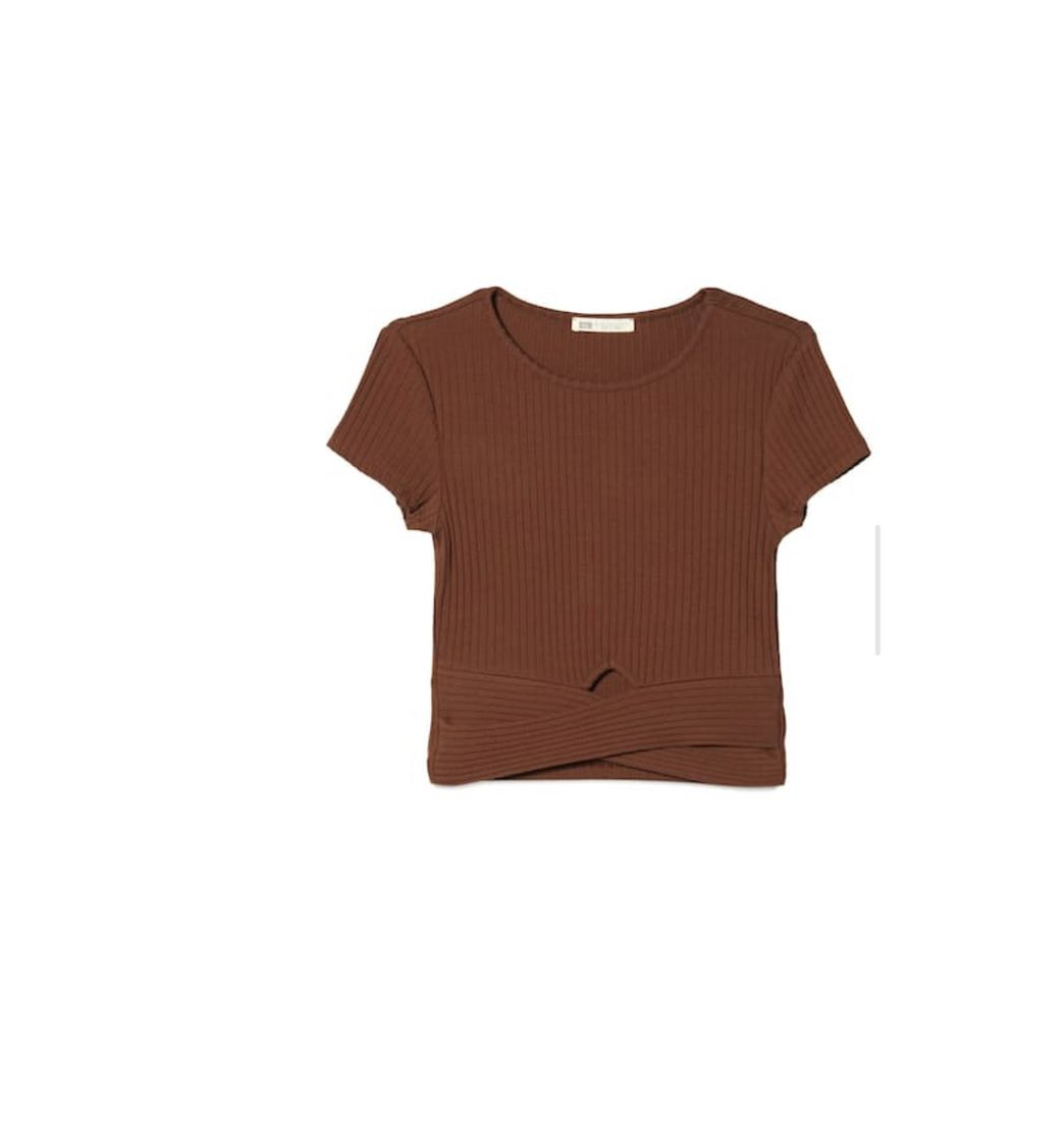 Fashion Camiseta cut out - Camisetas de mujer