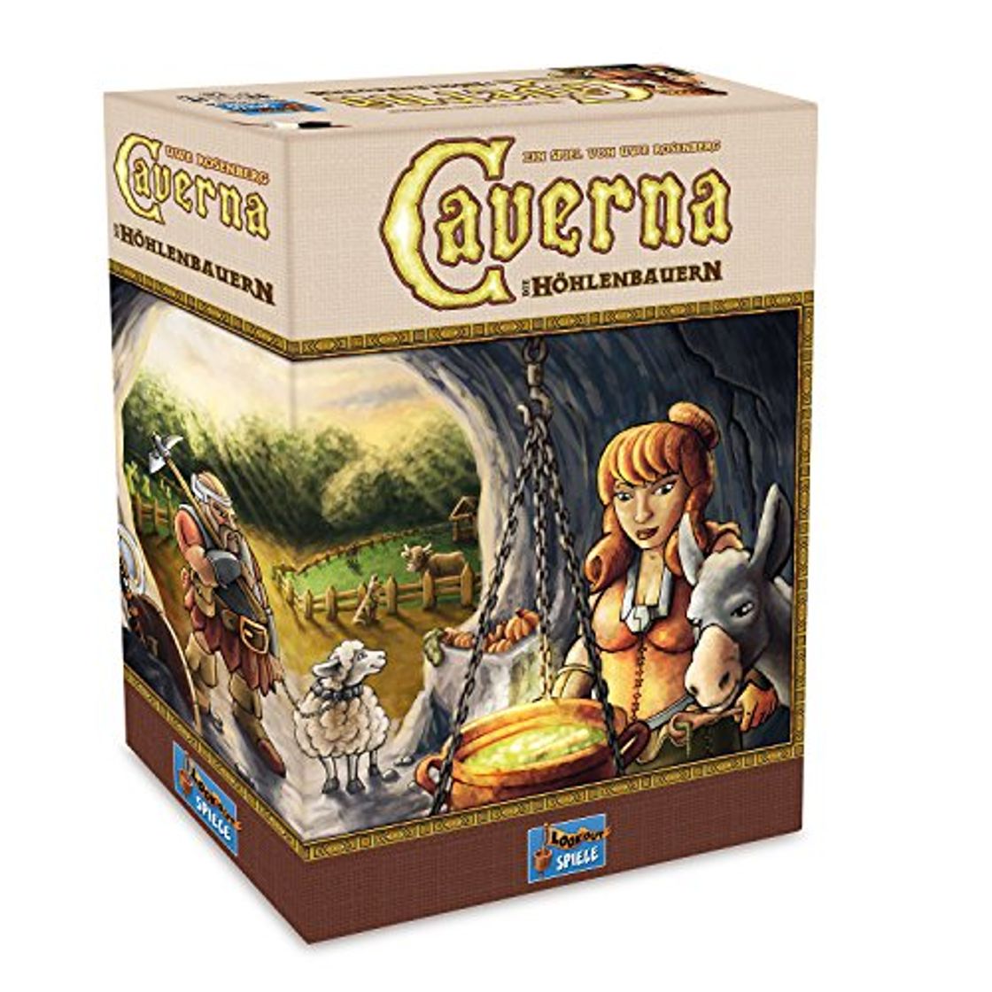 Producto Lookout Games Caverna 22160070 – Juego de conocimientos de Uwe Rosenberg