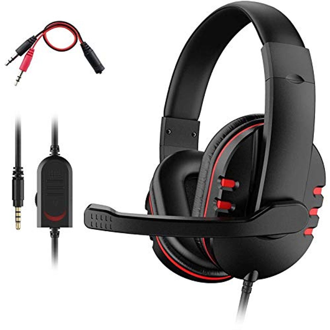 Dhaose Auriculares Gaming para PS4 Xbox One