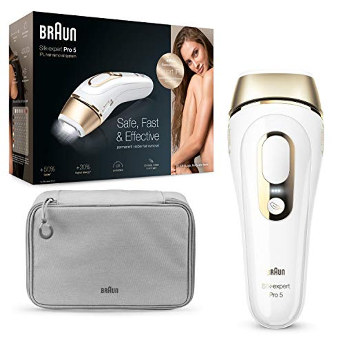 Product Braun Silk Expert Pro 5 PL5014 - Depiladora Luz Pulsada IPL