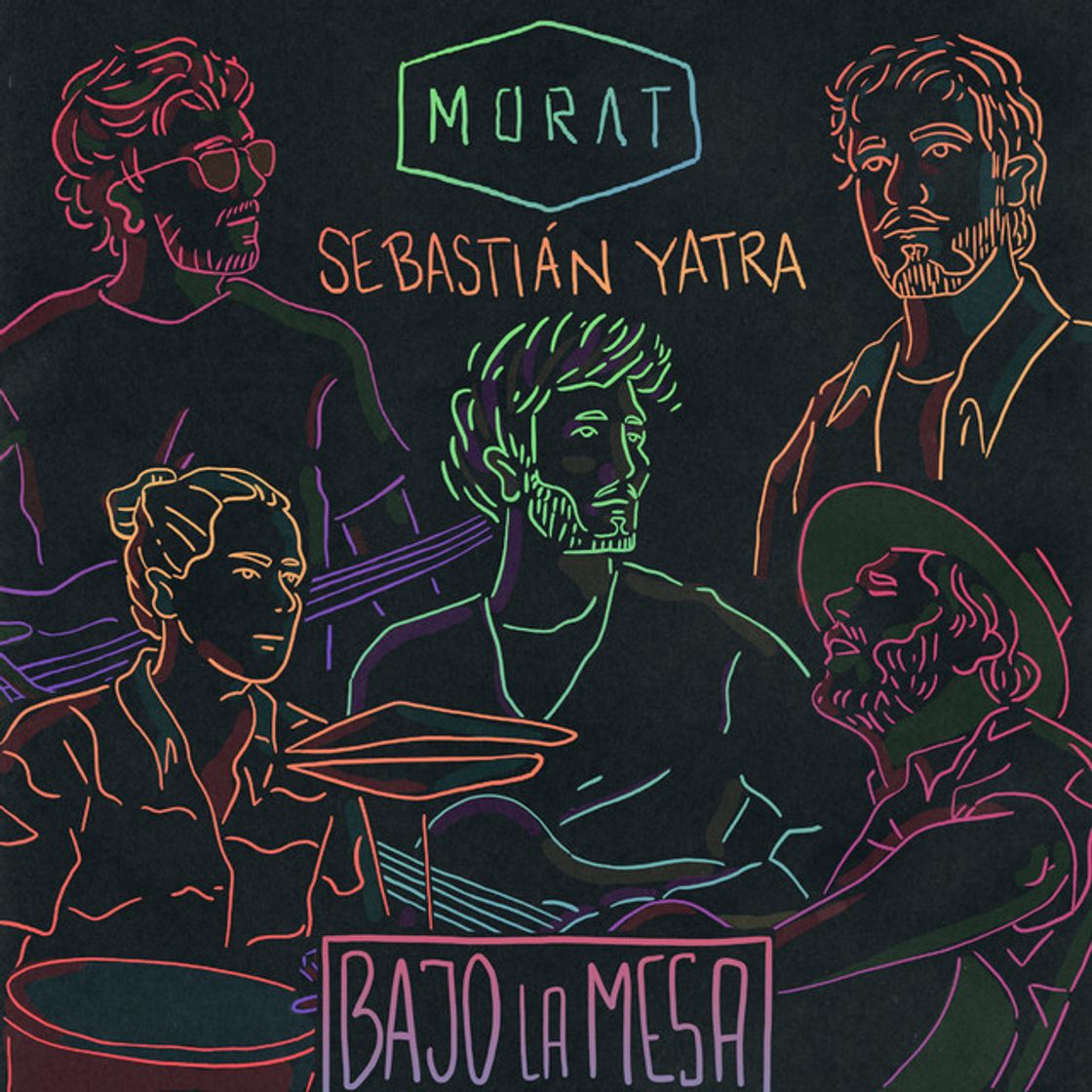 Canción Bajo la mesa, Morat Sebastián Yatra