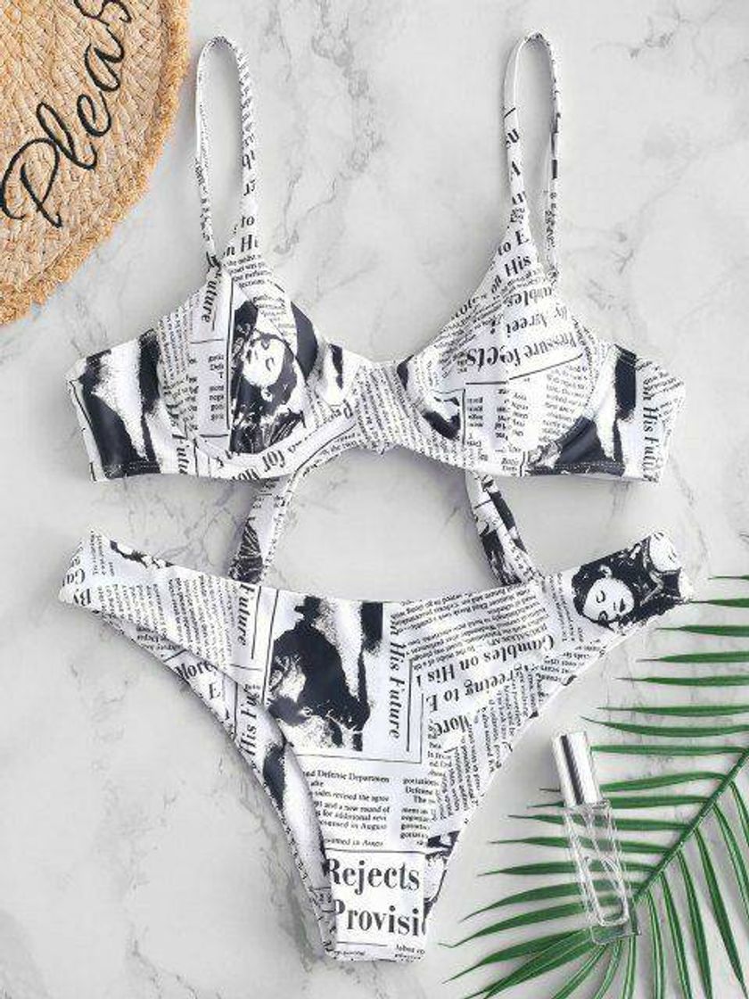 Social Biquíni de Jornal