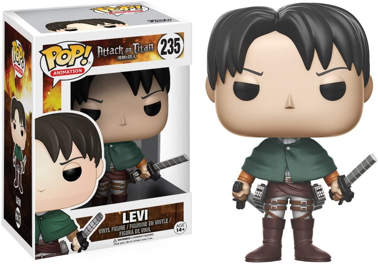 Moda Funko pop Levi, shingeki no kyojin 