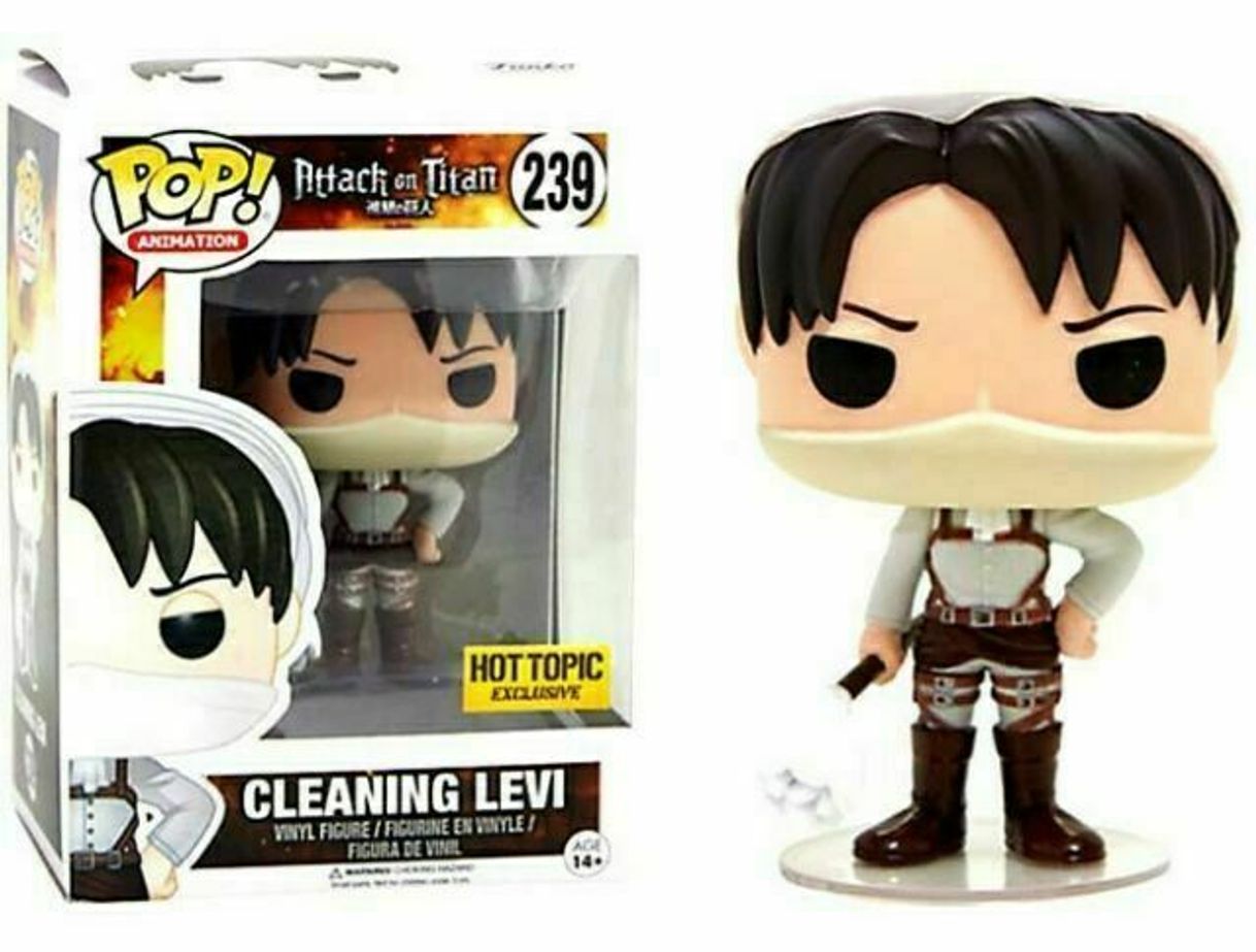 Moda Funko pop Levi cleaning 