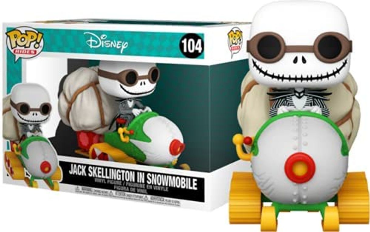 Moda Funko- Pop Disney Ride: The Nightmare Before Christmas-Jack 