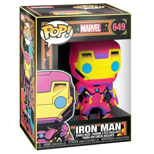 Iron Man (Black Light) - Funko Pop! - Marvel