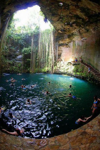 Sagrado Senote Azul.Mexico 😎