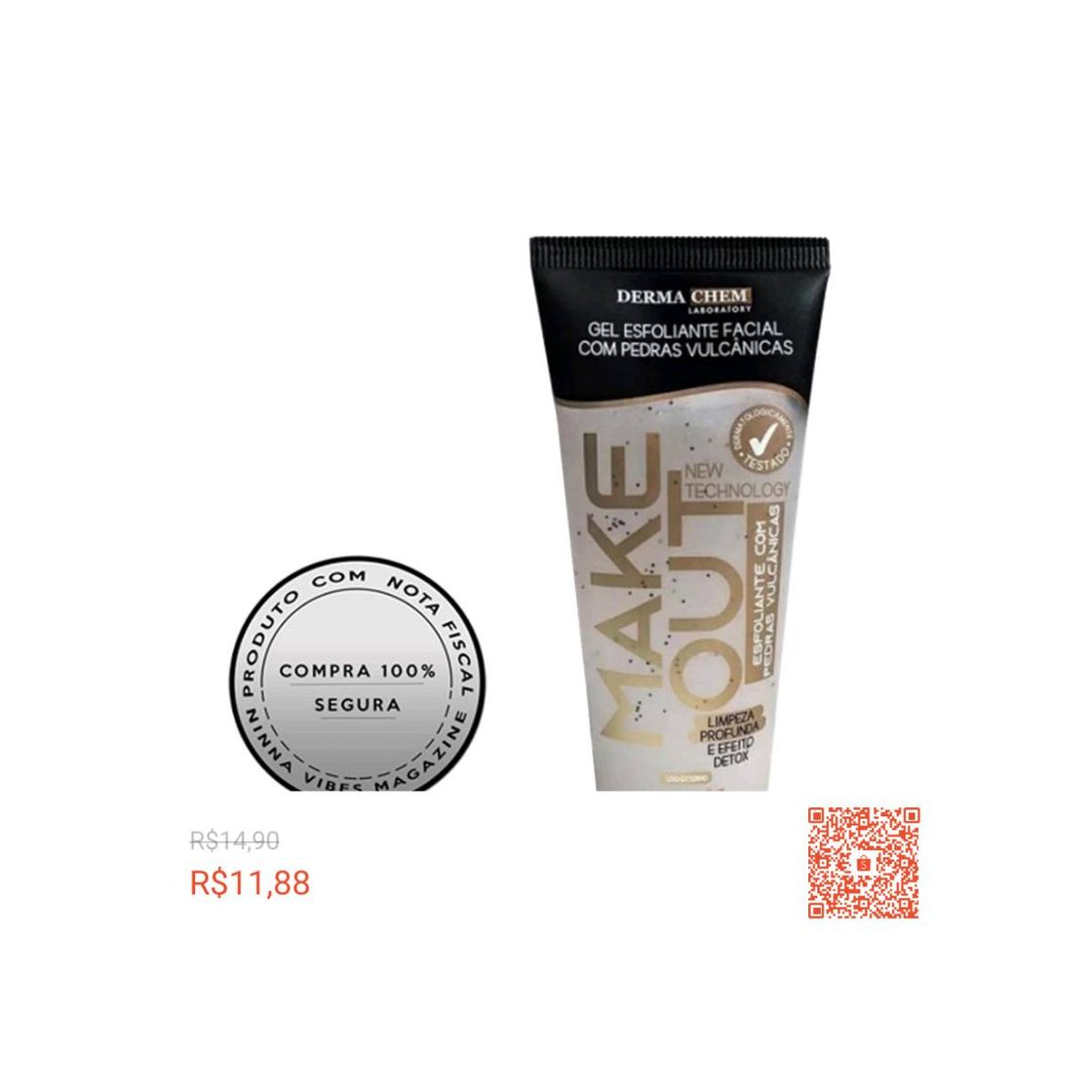 Social Gel esfoliante Dermachem 