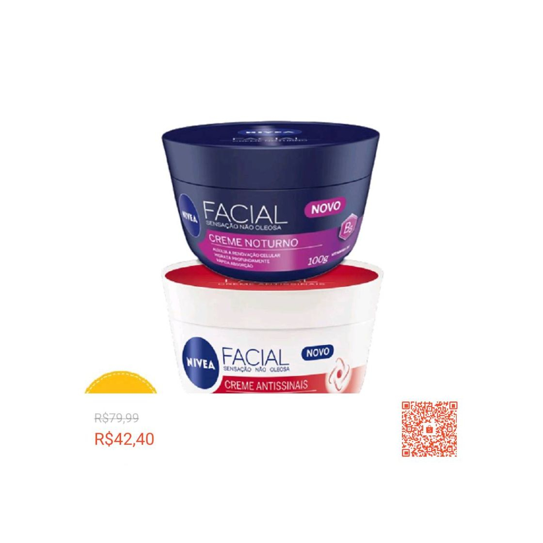 Social Kit creme anti rugas noturno