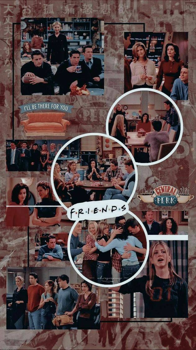 Moda Wallpaper de Friends 