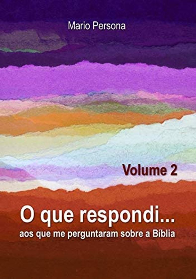 Book O que respondi.... Volume 2