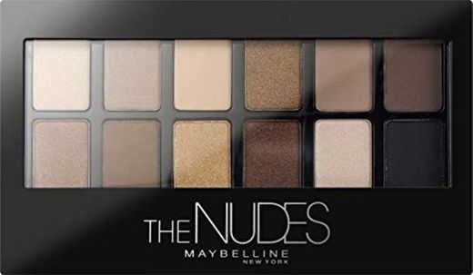 Paleta de Sombras The  Nudes, de Maybelline